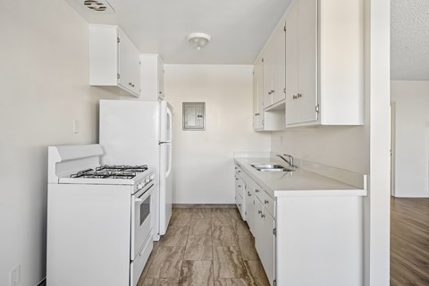 Floor plan for 1 bed, 1 bath